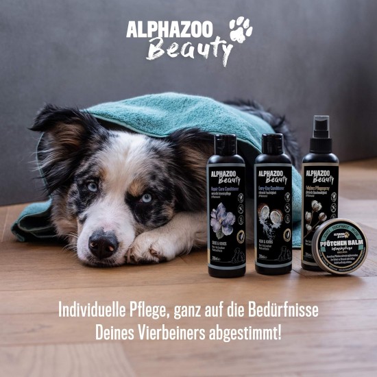 alphazoo Soothing Agent for Dogs I Peace of Mind Soothing Spray 100 ml with Valerian I Soothing for Car Trips, Travel, New Year's Eve & Being Alone I Strong Spray with Fragrance Against Stress I High alphazoo Soothing Agent for Dogs I Peace of Mind Soothing Spray 100 ml with Valerian I Soothing for Car Trips, Travel, New Year's Eve & Being Alone I Strong Spray with Fragrance Against Stress I High