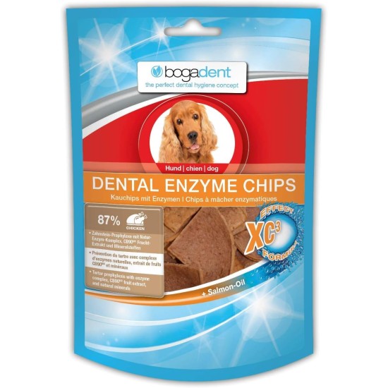 bogar, Bogadent Dental Sticks Dog, Dental Care for Dogs, Delicious Dog Snacks for Prevention of Tartar, Dog Accessories, with Meat, Fruits and Minerals, 40 g