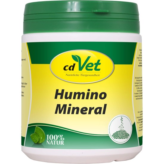cdVet Naturprodukte HuminoMineral 500 g - Dog, Cat - Mineral Supplement Feed - Gastrointestinal Regulation - Vitamin + Mineral Supplier - High Zinc + Magnesium Content - Cell Protection - Health - cdVet Naturprodukte HuminoMineral 500 g - Dog, Cat - Mineral Supplement Feed - Gastrointestinal Regulation - Vitamin + Mineral Supplier - High Zinc + Magnesium Content - Cell Protection - Health -