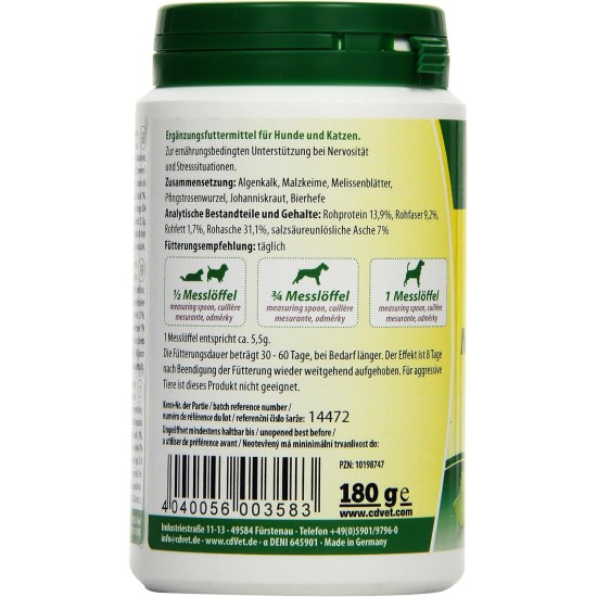 cdVet Nerves Food, 180 g cdVet Nerves Food, 180 g