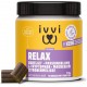 ivvi Relax - Soothing Agent for Dogs on New Year's Eve - with L-Tryptophan - Helpful to Soothe Anxiety and Stress - 60 Delicious Snacks with Chicken ivvi Relax - Soothing Agent for Dogs on New Year's Eve - with L-Tryptophan - Helpful to Soothe Anxiety and Stress - 60 Delicious Snacks with Chicken