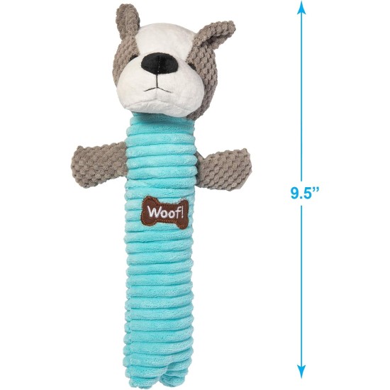 2-in-1 Squeaky Dog Toy with Soft, Durable Fabric for Small, Medium and Large Pets - No Filling for Playing Around the House, 4 Figures, Size L 2-in-1 Squeaky Dog Toy with Soft, Durable Fabric for Small, Medium and Large Pets - No Filling for Playing Around the House, 4 Figures, Size L