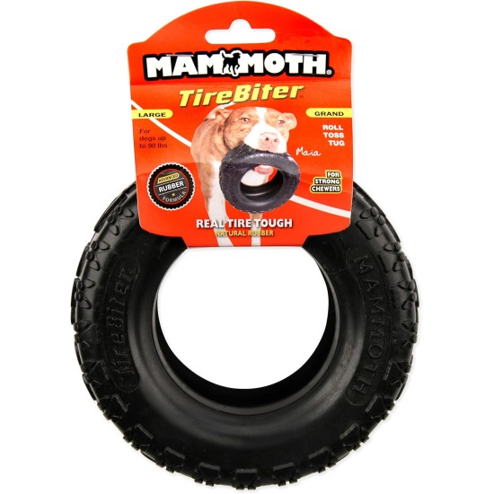 43735018 Tirebiter II with Rope Dog Toy, XL 43735018 Tirebiter II with Rope Dog Toy, XL
