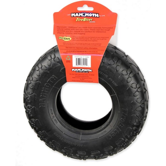 43735018 Tirebiter II with Rope Dog Toy, XL 43735018 Tirebiter II with Rope Dog Toy, XL