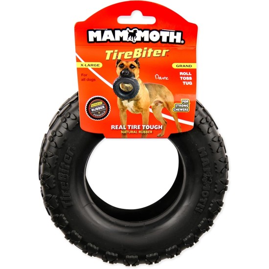 43735018 Tirebiter II with Rope Dog Toy, XL 43735018 Tirebiter II with Rope Dog Toy, XL