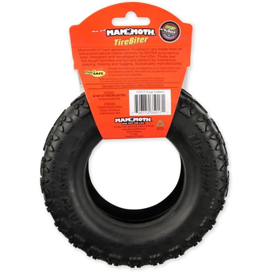 43735018 Tirebiter II with Rope Dog Toy, XL 43735018 Tirebiter II with Rope Dog Toy, XL