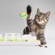 ALL FOR PAWS Interactives Cat Treat Maze Toy Cat Food Dispenser Kitty Puzzle Feeder Catnip Toy Cat Wand Toy Cat Fun Playing Toys Kitten Toys