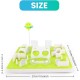 ALL FOR PAWS Interactives Cat Treat Maze Toy Cat Food Dispenser Kitty Puzzle Feeder Catnip Toy Cat Wand Toy Cat Fun Playing Toys Kitten Toys