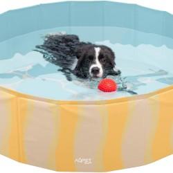 AQPET AqpetFriends Plastic Dog Pool Pet Foldable Garden Pool Sea 80x20cm AQPET AqpetFriends Plastic Dog Pool Pet Foldable Garden Pool Sea 80x20cm