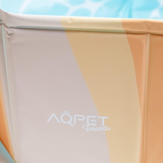 AQPET AqpetFriends Plastic Dog Pool Pet Foldable Garden Pool Sea 80x20cm AQPET AqpetFriends Plastic Dog Pool Pet Foldable Garden Pool Sea 80x20cm