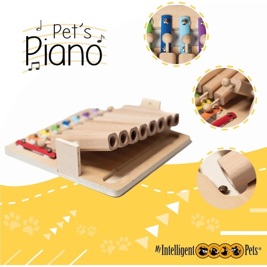 Agent 008 - My Intelligent Dogs Interaktives Hundespielzeug aus Holz Intelligentes Spielzeug für Hunde Agent 008 - My Intelligent Dogs Interaktives Hundespielzeug aus Holz Intelligentes Spielzeug für Hunde