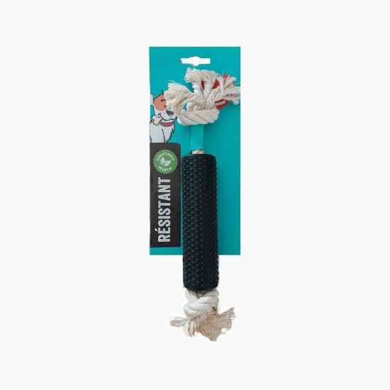 Aimé Dog Toy - Cronos Series - Interactive Dog Toy - Rope for Dogs - with a Container for Treats for Dogs - Vegetable and Natural - 15 cm - Toy Very Robust - Made Aimé Dog Toy - Cronos Series - Interactive Dog Toy - Rope for Dogs - with a Container for Treats for Dogs - Vegetable and Natural - 15 cm - Toy Very Robust - Made