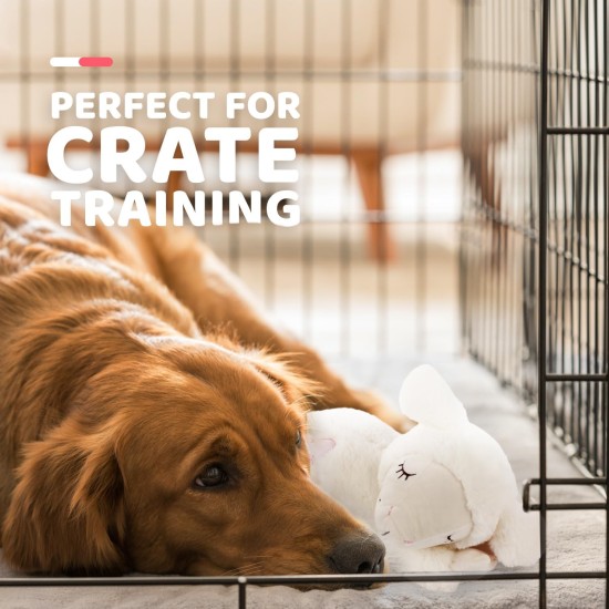 All For Paws AFP Little Buddy - Heart Beat Sheep White All For Paws AFP Little Buddy - Heart Beat Sheep White