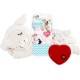 All For Paws AFP Little Buddy - Heart Beat Sheep White