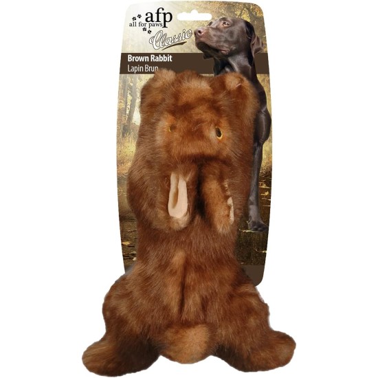 All For Paws Rabbit Dog Toy with Squeaker, 6-inch All For Paws Rabbit Dog Toy with Squeaker, 6-inch