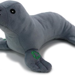 Ancol Soft Monkfish Dog Toy Recycled Materials 29cm Charcoal Ancol Soft Monkfish Dog Toy Recycled Materials 29cm Charcoal