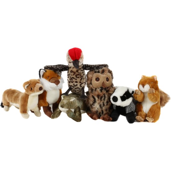 Animal Instincts Forest Friends Plush Dog Toy, Soft, Comfortable, Puppy Toy, Sammy Squirrel - Small Animal Instincts Forest Friends Plush Dog Toy, Soft, Comfortable, Puppy Toy, Sammy Squirrel - Small