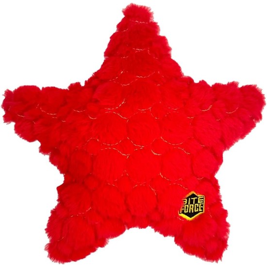 BITE FORCE Deep Sea - Durable Plush Toy for Dogs - Dog Toy Made with Kevlar, Multi-layer and Reinforced Seams. Squeaker for Interactive Play. Ideal for Strong Chewers (Starfish) BITE FORCE Deep Sea - Durable Plush Toy for Dogs - Dog Toy Made with Kevlar, Multi-layer and Reinforced Seams. Squeaker for Interactive Play. Ideal for Strong Chewers (Starfish)