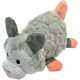 BITE FORCE Wildlife - Durable Plush Dog Toy - Dog Toy Made with Kevlar - Multi-layer and Reinforced Stitching - Squeaker for Interactive Play - Ideal for Strong Chewers (Opossum)