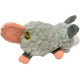 BITE FORCE Wildlife - Durable Plush Dog Toy - Dog Toy Made with Kevlar - Multi-layer and Reinforced Stitching - Squeaker for Interactive Play - Ideal for Strong Chewers (Opossum)