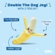 Barkbox 2-in-1 Interactive Plush Dog Toy - Rip & Reveal Toy for Dogs and Puppies - Stimulating Squeaky Pet Toy | Bananas (Small) Barkbox 2-in-1 Interactive Plush Dog Toy - Rip & Reveal Toy for Dogs and Puppies - Stimulating Squeaky Pet Toy | Bananas (Small)