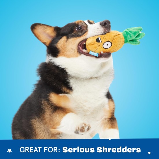 Barkbox 2-in-1 Interactive Plush Dog Toy - Rip & Reveal Toy for Dogs and Puppies - Stimulating Squeaky Pet Toy | Bananas (Small) Barkbox 2-in-1 Interactive Plush Dog Toy - Rip & Reveal Toy for Dogs and Puppies - Stimulating Squeaky Pet Toy | Bananas (Small)
