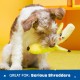 Barkbox 2-in-1 Interactive Plush Dog Toy - Rip & Reveal Toy for Dogs and Puppies - Stimulating Squeaky Pet Toy | Bananas (Small) Barkbox 2-in-1 Interactive Plush Dog Toy - Rip & Reveal Toy for Dogs and Puppies - Stimulating Squeaky Pet Toy | Bananas (Small)