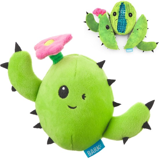 Barkbox 2-in-1 Interactive Plush Dog Toy - Rip & Reveal Toy for Dogs and Puppies - Stimulating Squeaky Pet Toy | Bananas (Small) Barkbox 2-in-1 Interactive Plush Dog Toy - Rip & Reveal Toy for Dogs and Puppies - Stimulating Squeaky Pet Toy | Bananas (Small)