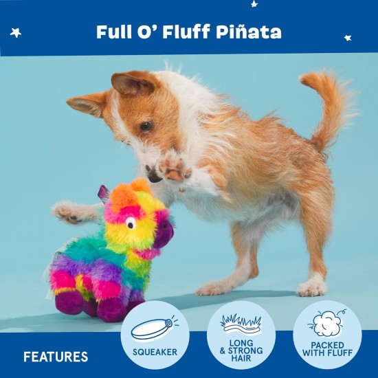 Barkbox 2 in 1 Interactive Plush Dog Toy - Rip and Reveal Dog Toy for Medium & Large Dogs - Stimulating Squeaky Pet Enrichment and Puppy Toy | Bucket o'Fried Barkbox 2 in 1 Interactive Plush Dog Toy - Rip and Reveal Dog Toy for Medium & Large Dogs - Stimulating Squeaky Pet Enrichment and Puppy Toy | Bucket o'Fried