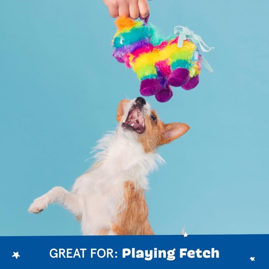 Barkbox 2 in 1 Interactive Plush Dog Toy - Rip and Reveal Dog Toy for Medium & Large Dogs - Stimulating Squeaky Pet Enrichment and Puppy Toy | Bucket o'Fried Barkbox 2 in 1 Interactive Plush Dog Toy - Rip and Reveal Dog Toy for Medium & Large Dogs - Stimulating Squeaky Pet Enrichment and Puppy Toy | Bucket o'Fried