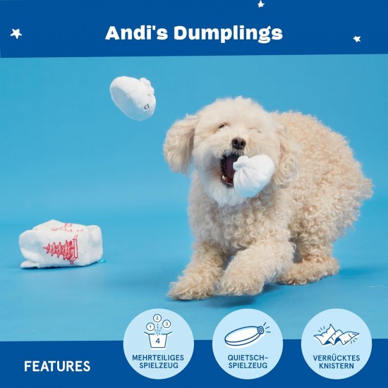 Barkbox 2 in 1 Interactive Plush Dog Toy - Rip and Reveal Dog Toy for Medium & Large Dogs - Stimulating Squeaky Pet Enrichment and Puppy Toy | Bucket o'Fried Barkbox 2 in 1 Interactive Plush Dog Toy - Rip and Reveal Dog Toy for Medium & Large Dogs - Stimulating Squeaky Pet Enrichment and Puppy Toy | Bucket o'Fried