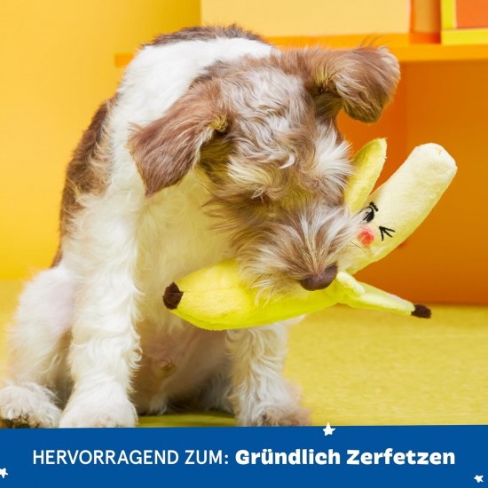 Barkbox 2 in 1 Interactive Plush Dog Toy - Rip and Reveal Dog Toy for Medium & Large Dogs - Stimulating Squeaky Pet Enrichment and Puppy Toy | Bucket o'Fried Barkbox 2 in 1 Interactive Plush Dog Toy - Rip and Reveal Dog Toy for Medium & Large Dogs - Stimulating Squeaky Pet Enrichment and Puppy Toy | Bucket o'Fried
