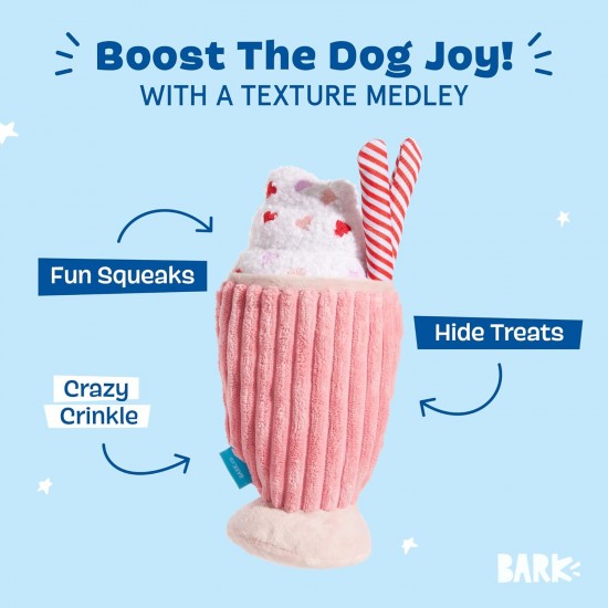 Barkbox 2 in 1 Interactive Plush Dog Toy - Rip and Reveal Dog Toy for Medium & Large Dogs - Stimulating Squeaky Pet Enrichment and Puppy Toy | Bucket o'Fried Barkbox 2 in 1 Interactive Plush Dog Toy - Rip and Reveal Dog Toy for Medium & Large Dogs - Stimulating Squeaky Pet Enrichment and Puppy Toy | Bucket o'Fried