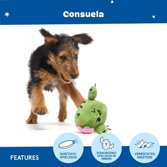 Barkbox 2 in 1 Interactive Plush Dog Toy - Rip and Reveal Dog Toy for Medium & Large Dogs - Stimulating Squeaky Pet Enrichment and Puppy Toy | Bucket o'Fried Barkbox 2 in 1 Interactive Plush Dog Toy - Rip and Reveal Dog Toy for Medium & Large Dogs - Stimulating Squeaky Pet Enrichment and Puppy Toy | Bucket o'Fried