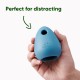 Beco Dog Toy - Boredom Buster Enrichment Toy for Dogs, Interactive Treat Ball, Natural Rubber - Blue Beco Dog Toy - Boredom Buster Enrichment Toy for Dogs, Interactive Treat Ball, Natural Rubber - Blue