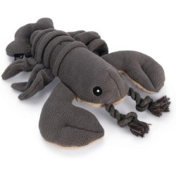 Beeztees Minus One Lobster Dog Toy, Grey, 41 x 25 x 17 cm Beeztees Minus One Lobster Dog Toy, Grey, 41 x 25 x 17 cm