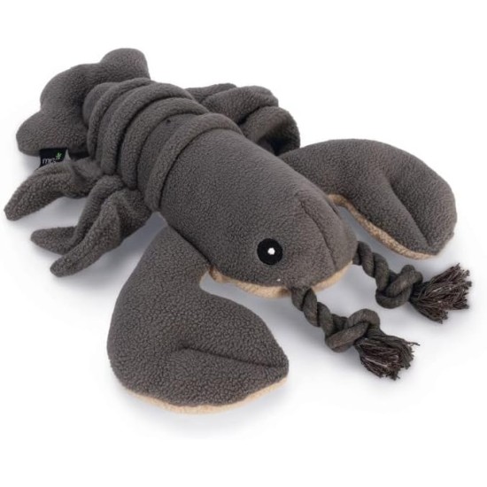 Beeztees Minus One Lobster Dog Toy, Grey, 41 x 25 x 17 cm Beeztees Minus One Lobster Dog Toy, Grey, 41 x 25 x 17 cm