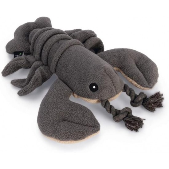 Beeztees Minus One Lobster Dog Toy, Grey, 41 x 25 x 17 cm Beeztees Minus One Lobster Dog Toy, Grey, 41 x 25 x 17 cm