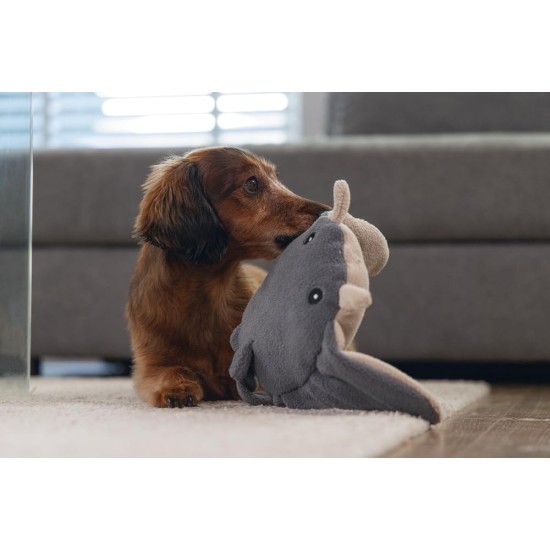Beeztees Minus One Lobster Dog Toy, Grey, 41 x 25 x 17 cm Beeztees Minus One Lobster Dog Toy, Grey, 41 x 25 x 17 cm