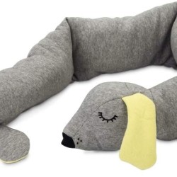 Beeztees Puppy Cuddly Doggy Plush Toy for Puppies, Dog Toy, Grey, 120 x 12 x 9.5 cm Beeztees Puppy Cuddly Doggy Plush Toy for Puppies, Dog Toy, Grey, 120 x 12 x 9.5 cm