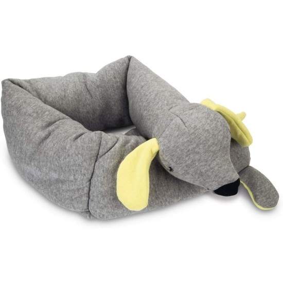Beeztees Puppy Cuddly Doggy Plush Toy for Puppies, Dog Toy, Grey, 120 x 12 x 9.5 cm Beeztees Puppy Cuddly Doggy Plush Toy for Puppies, Dog Toy, Grey, 120 x 12 x 9.5 cm