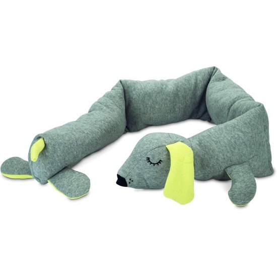 Beeztees Puppy Cuddly Doggy Plush Toy for Puppies, Dog Toy, Grey, 120 x 12 x 9.5 cm Beeztees Puppy Cuddly Doggy Plush Toy for Puppies, Dog Toy, Grey, 120 x 12 x 9.5 cm