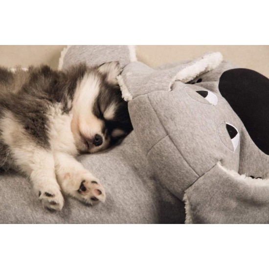 Beeztees Puppy Plus Grey Dog 70cm Beeztees Puppy Plus Grey Dog 70cm