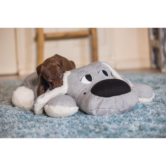 Beeztees Puppy Plus Grey Dog 70cm Beeztees Puppy Plus Grey Dog 70cm