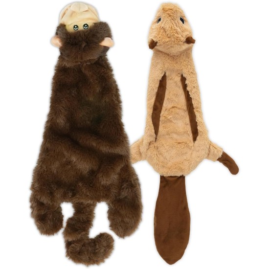 Best Pet Supplies 2-in-1 Squeaky Dog Toy with Soft, Durable Fabric for Small, Medium and Large Pets - No Filling for Playing Around the House, 4 Figures, Size S Best Pet Supplies 2-in-1 Squeaky Dog Toy with Soft, Durable Fabric for Small, Medium and Large Pets - No Filling for Playing Around the House, 4 Figures, Size S