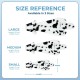 Best Pet Supplies 2-in-1 Squeaky Dog Toy with Soft, Durable Fabric for Small, Medium and Large Pets - No Filling for Playing Around the House, 4 Figures, Size S Best Pet Supplies 2-in-1 Squeaky Dog Toy with Soft, Durable Fabric for Small, Medium and Large Pets - No Filling for Playing Around the House, 4 Figures, Size S