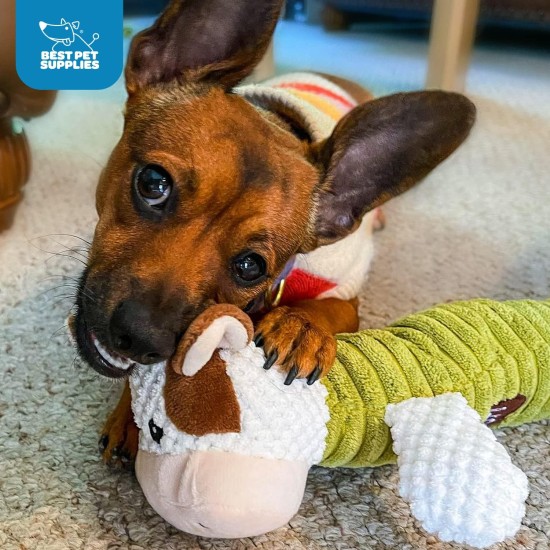 Best Pet Supplies Chicken Crinkle Plush Dog Toys for Interactive Play, Puppy and Senior Game, Colorful Chicken Toy, Cute and Cuddly Crinkle Chicken (Blue) Best Pet Supplies Chicken Crinkle Plush Dog Toys for Interactive Play, Puppy and Senior Game, Colorful Chicken Toy, Cute and Cuddly Crinkle Chicken (Blue)