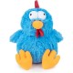 Best Pet Supplies Chicken Crinkle Plush Dog Toys for Interactive Play, Puppy and Senior Game, Colorful Chicken Toy, Cute and Cuddly Crinkle Chicken (Blue) Best Pet Supplies Chicken Crinkle Plush Dog Toys for Interactive Play, Puppy and Senior Game, Colorful Chicken Toy, Cute and Cuddly Crinkle Chicken (Blue)