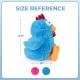 Best Pet Supplies Chicken Crinkle Plush Dog Toys for Interactive Play, Puppy and Senior Game, Colorful Chicken Toy, Cute and Cuddly Crinkle Chicken (Blue) Best Pet Supplies Chicken Crinkle Plush Dog Toys for Interactive Play, Puppy and Senior Game, Colorful Chicken Toy, Cute and Cuddly Crinkle Chicken (Blue)