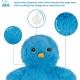 Best Pet Supplies Chicken Crinkle Plush Dog Toys for Interactive Play, Puppy and Senior Game, Colorful Chicken Toy, Cute and Cuddly Crinkle Chicken (Blue) Best Pet Supplies Chicken Crinkle Plush Dog Toys for Interactive Play, Puppy and Senior Game, Colorful Chicken Toy, Cute and Cuddly Crinkle Chicken (Blue)
